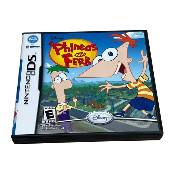 Nintendo DS Disney Phineas and Ferb Video Game with Original Case - Picture 1 of 3